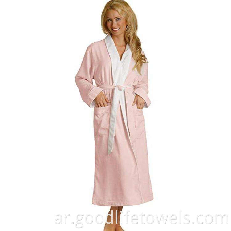 Custom Hotel Polyester Bathrobe